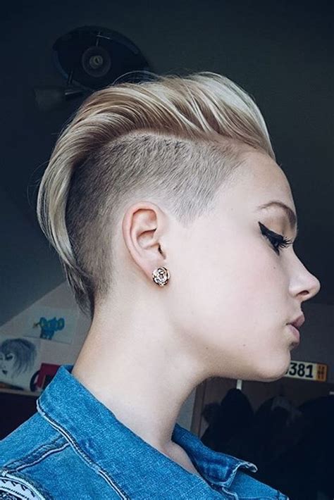 long hair undercut|female undercut medium hair.